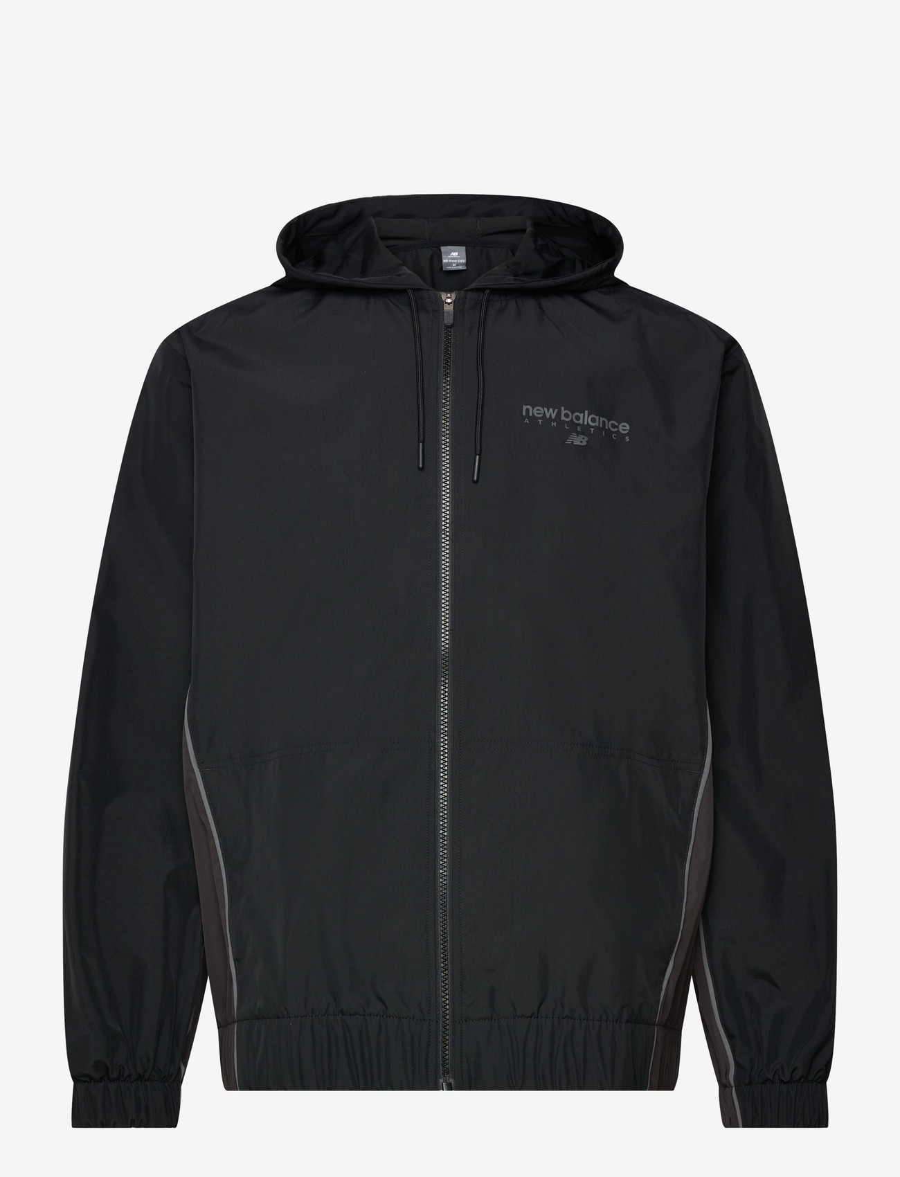 New Balance - Linear Graphic Woven Jacket - sportjacken - black - 0