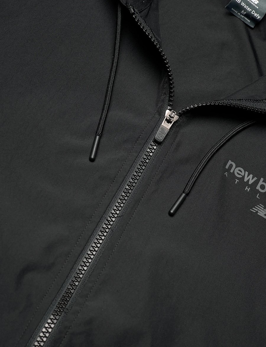 New Balance - Linear Graphic Woven Jacket - sportjacken - black - 2