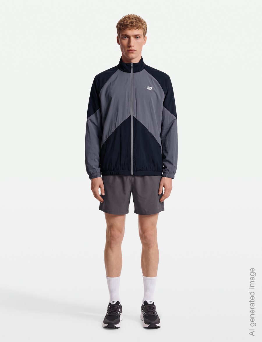 New Balance - Sport Legacy Jacket - spordijakid - neptune grey - 0