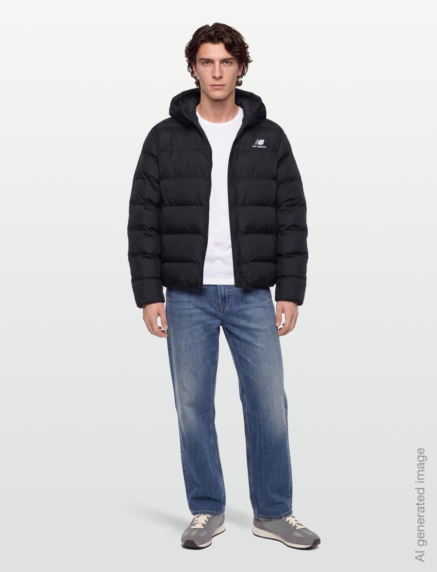 New Balance - Boston Puffer Jacket - vabaaja jakid - black - 0