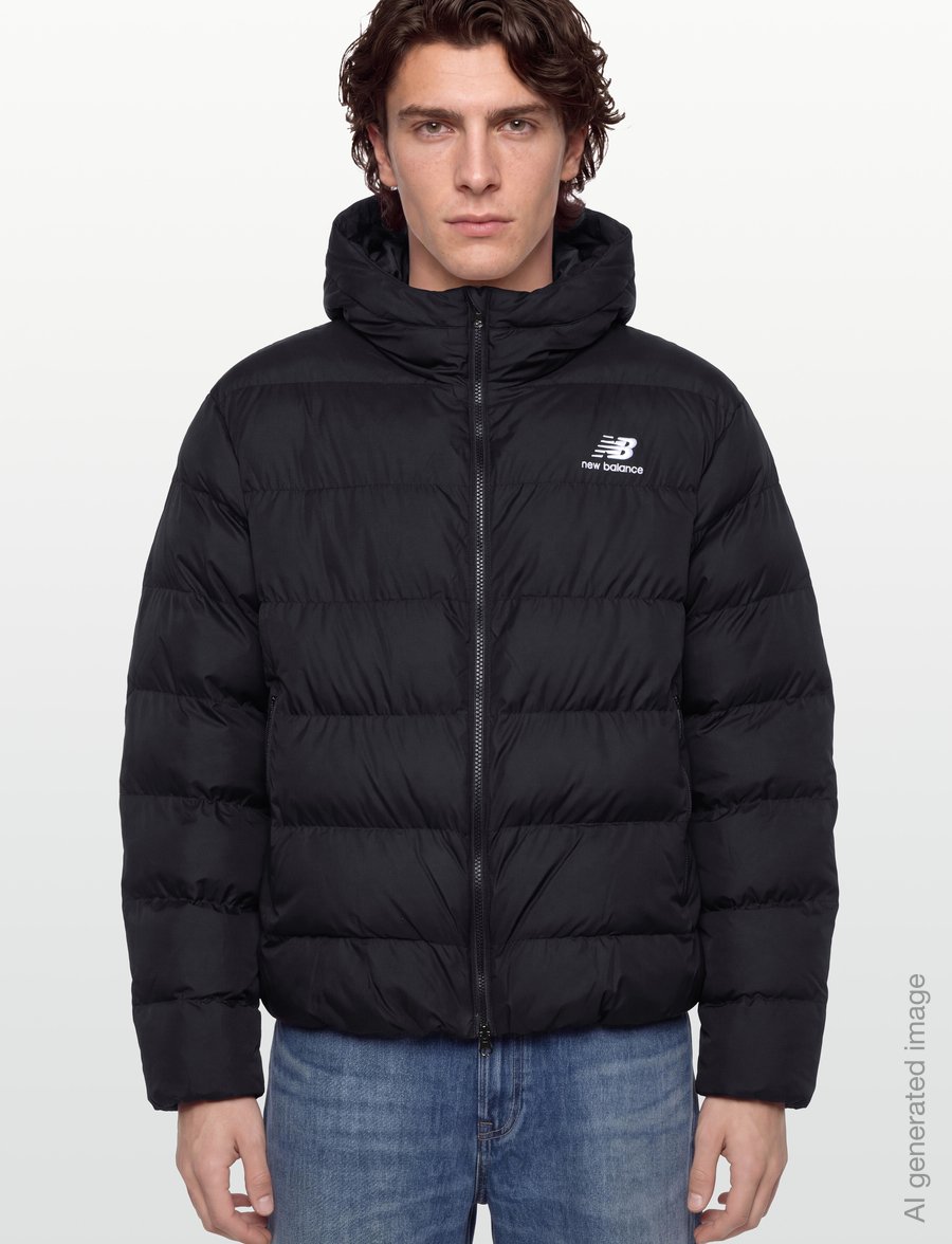 New Balance - Boston Puffer Jacket - vabaaja jakid - black - 3