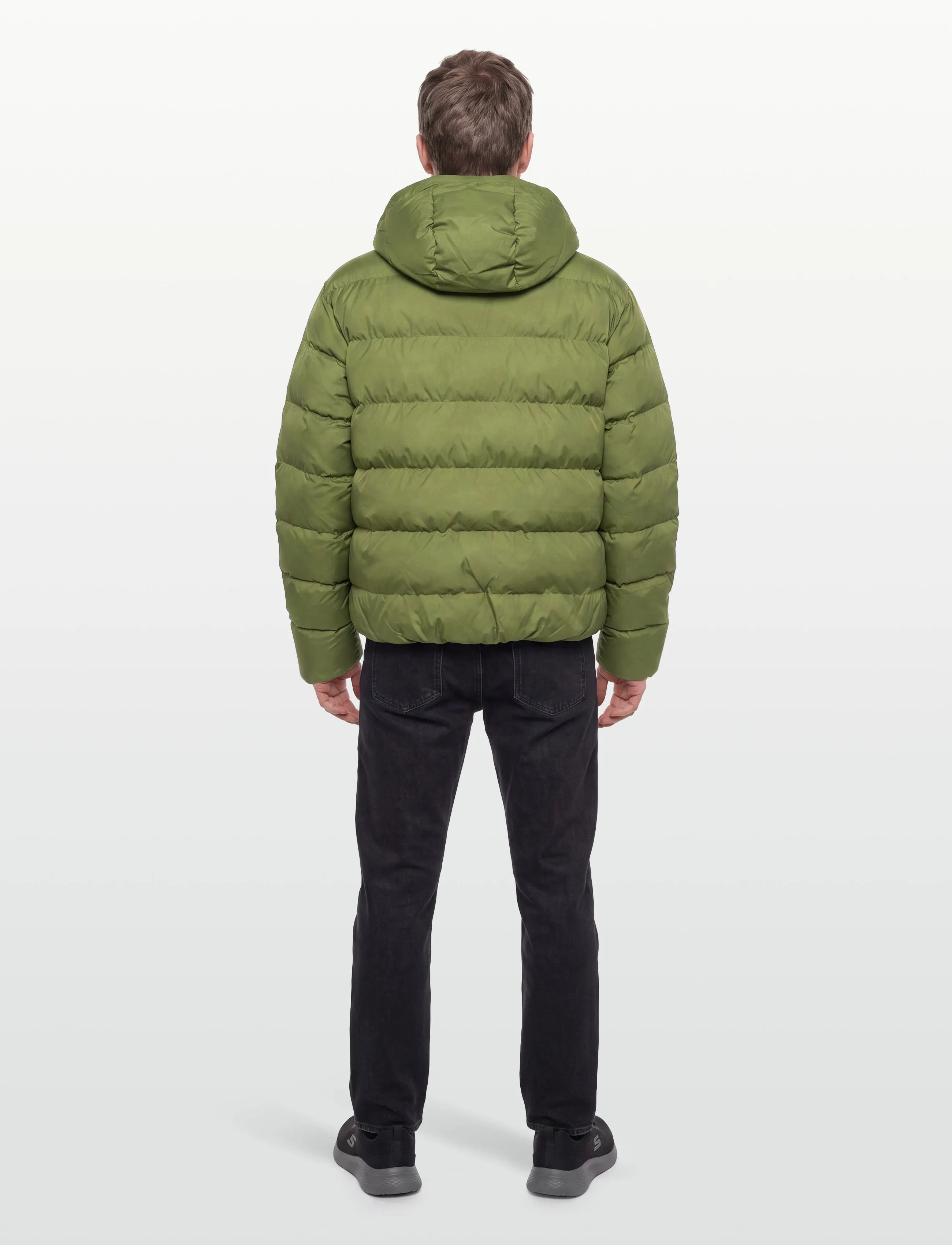 New Balance - Boston Puffer Jacket - sports jackets - sport green - 4