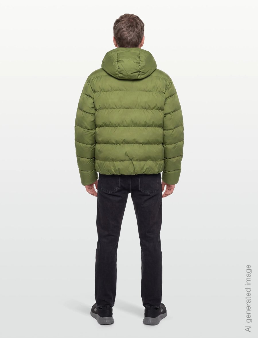 New Balance - Boston Puffer Jacket - freizeitjacken - sport green - 4