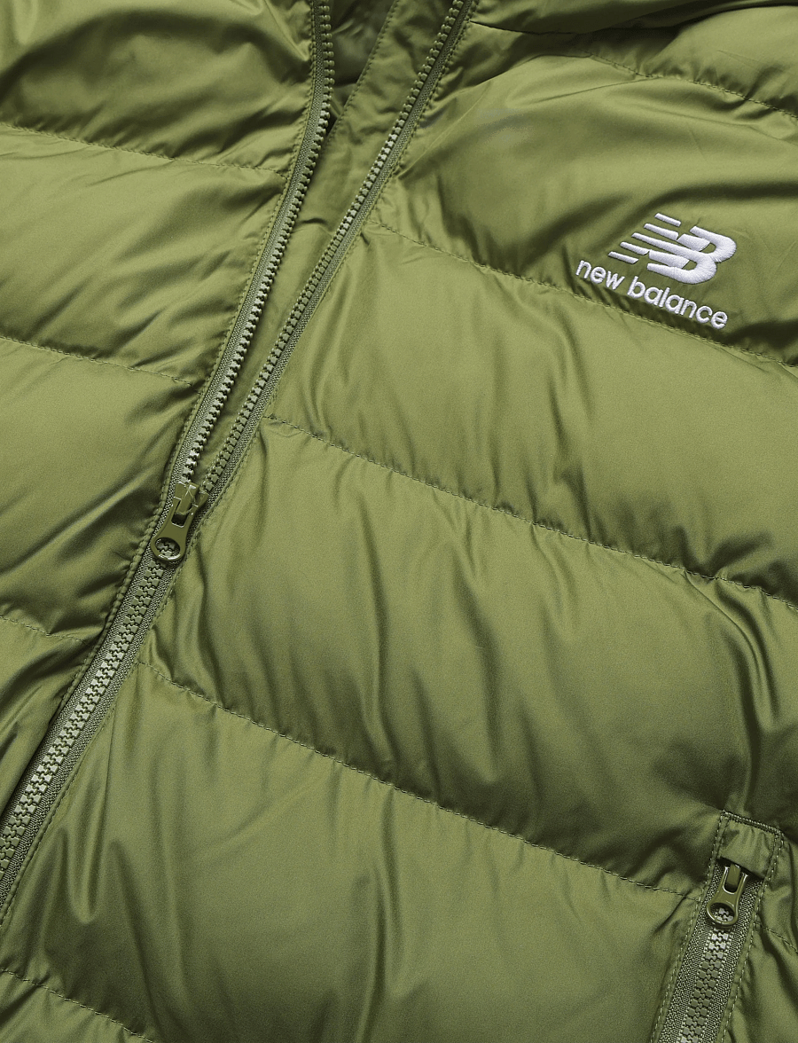New Balance - Boston Puffer Jacket - casual jackor - sport green - 4