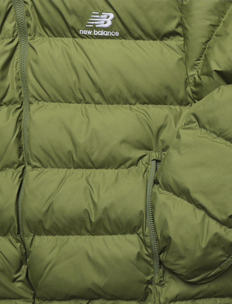 New Balance - Boston Puffer Jacket - casual jackor - sport green - 5