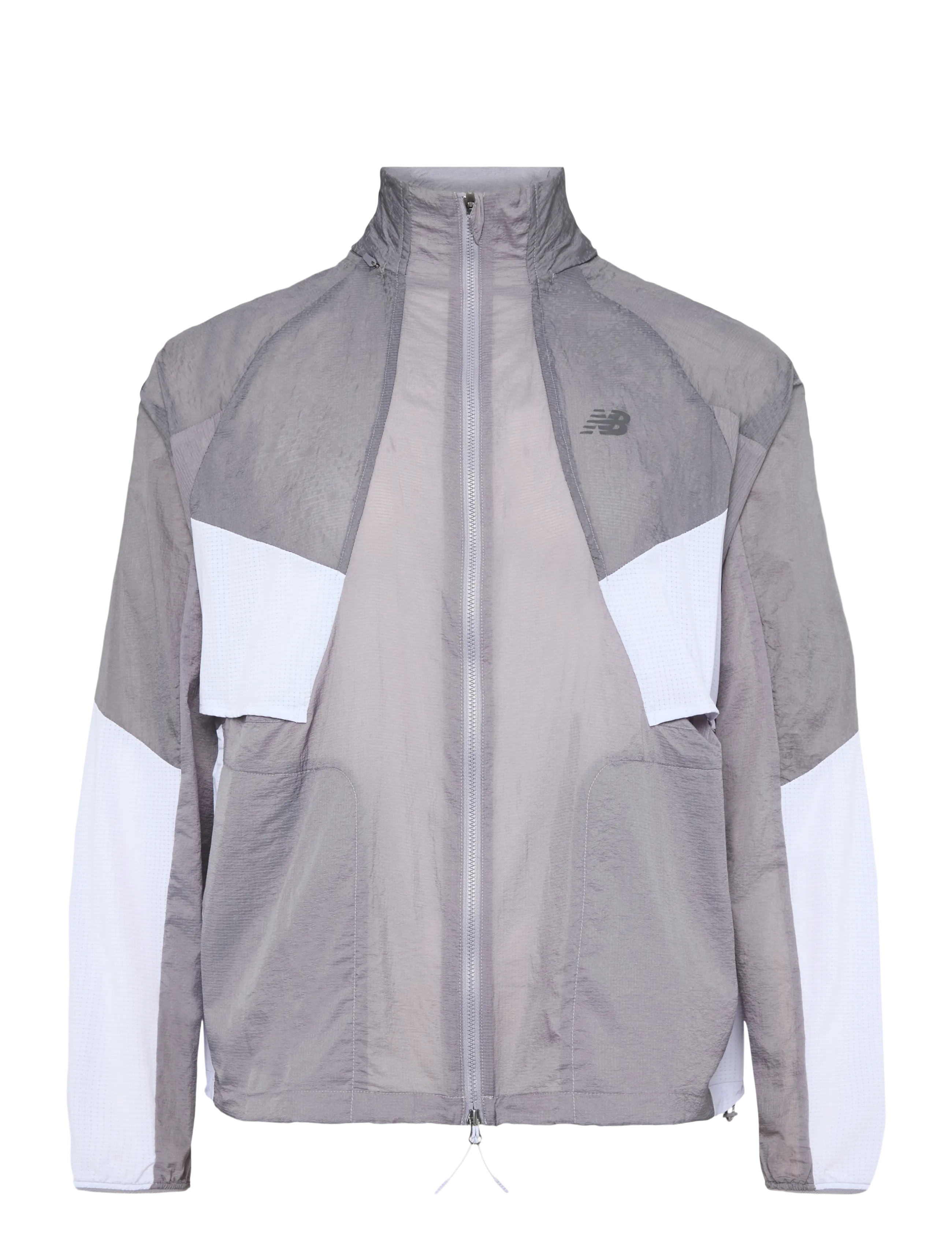 New Balance Reflective RC Jacket - Vis alt - OFF-LINE GREY / grey