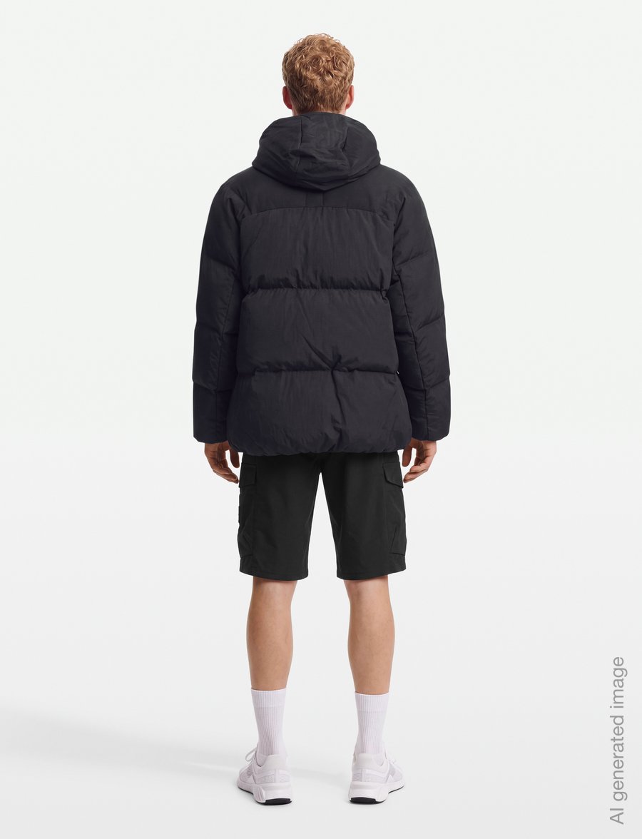 New Balance - Premium Puffer Jacket - dunjackor - black - 4