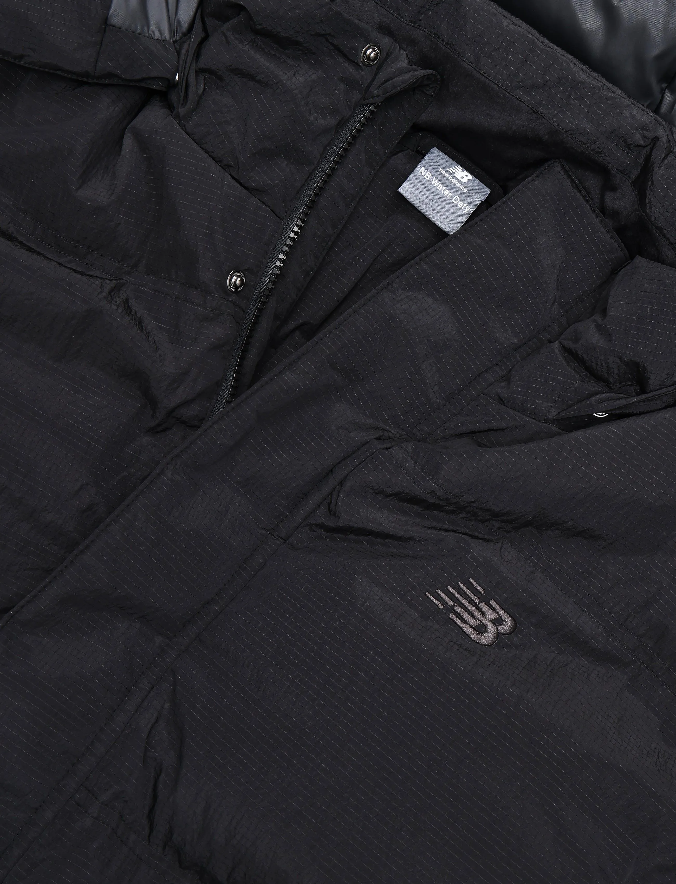 New Balance - Premium Puffer Jacket - sulejoped ja voodriga joped - black - 2