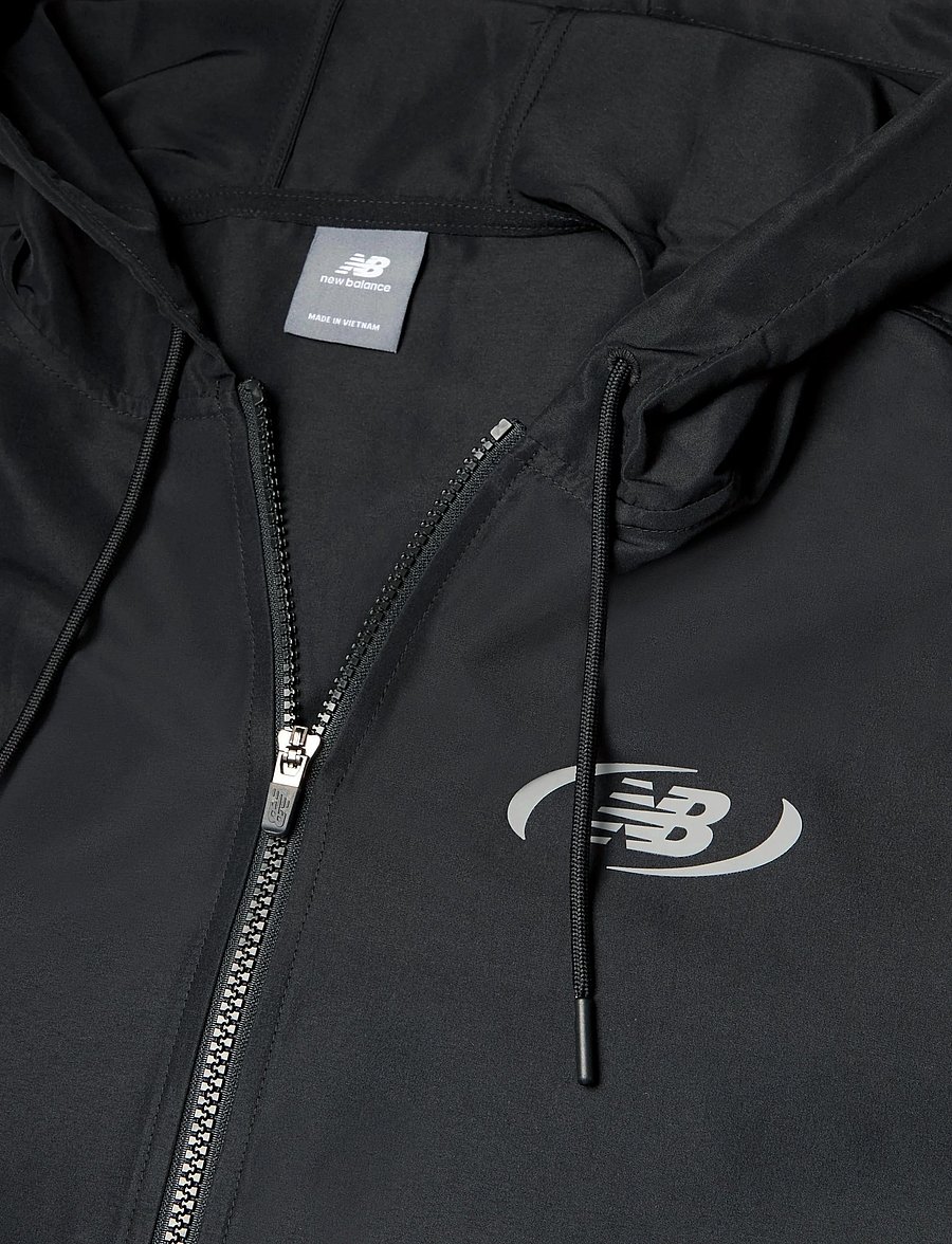 New Balance - Trackside Woven Jacket - sportjacken - black - 2