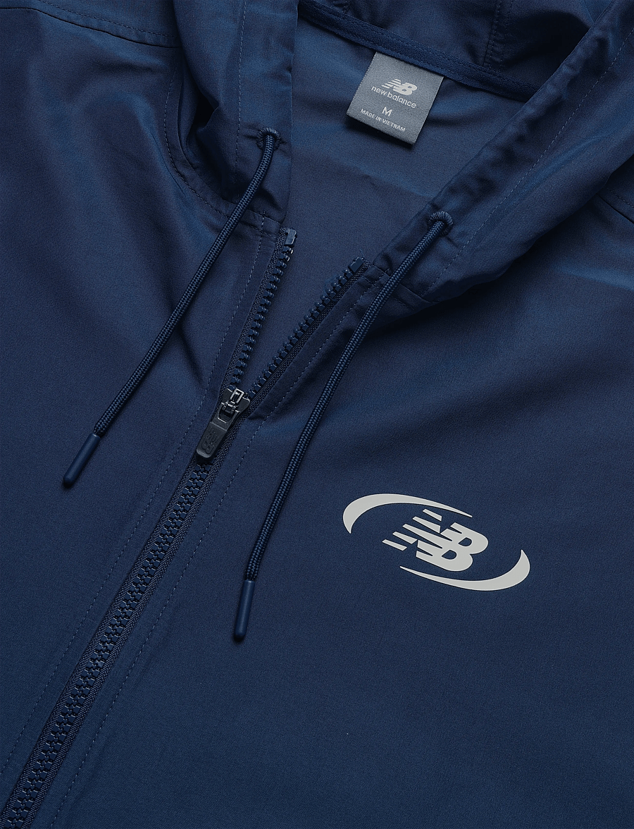 New Balance - Trackside Woven Jacket - sportsjakker - nb navy - 2