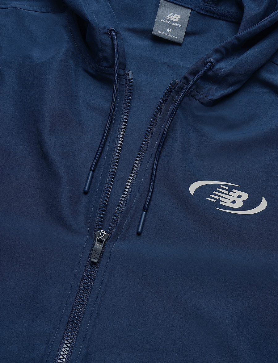 New Balance - Trackside Woven Jacket - sportsjakker - nb navy - 3