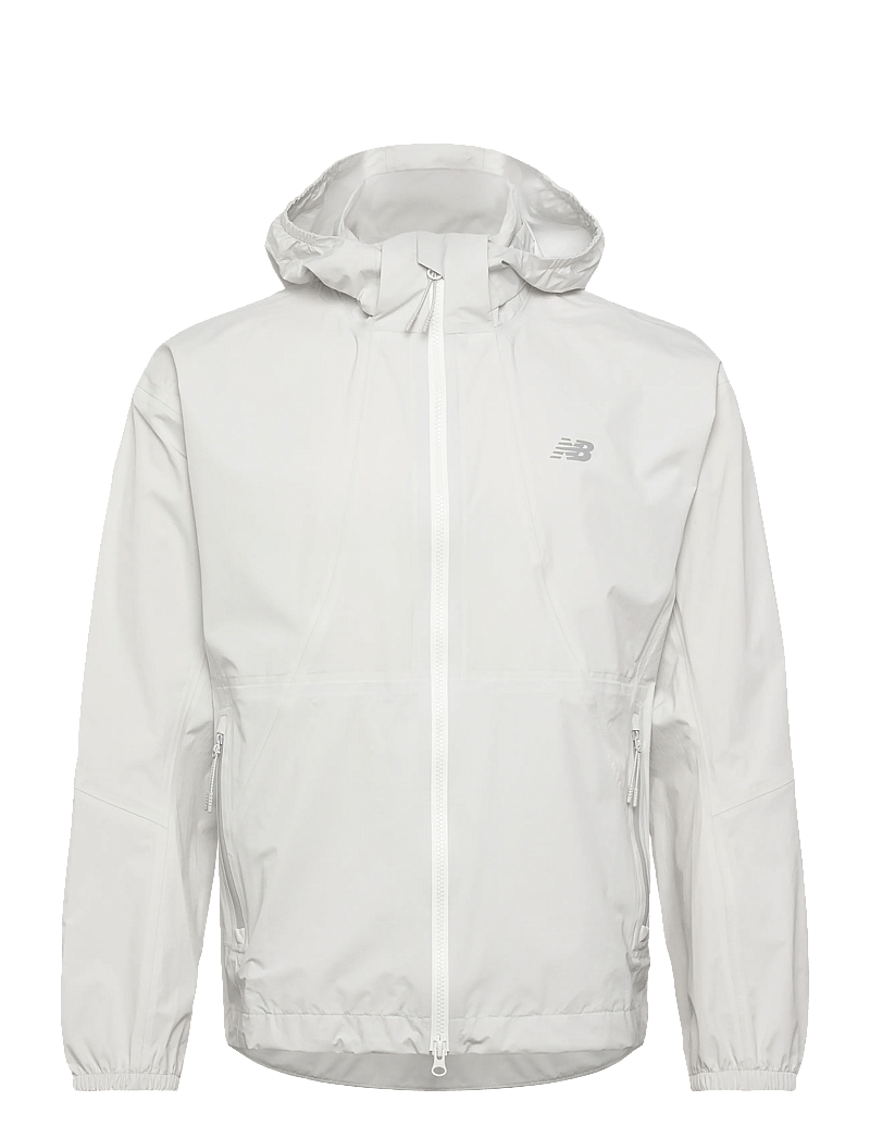 New Balance - Better Run Waterproof Jacket - sportsjakker - grey matter - 0