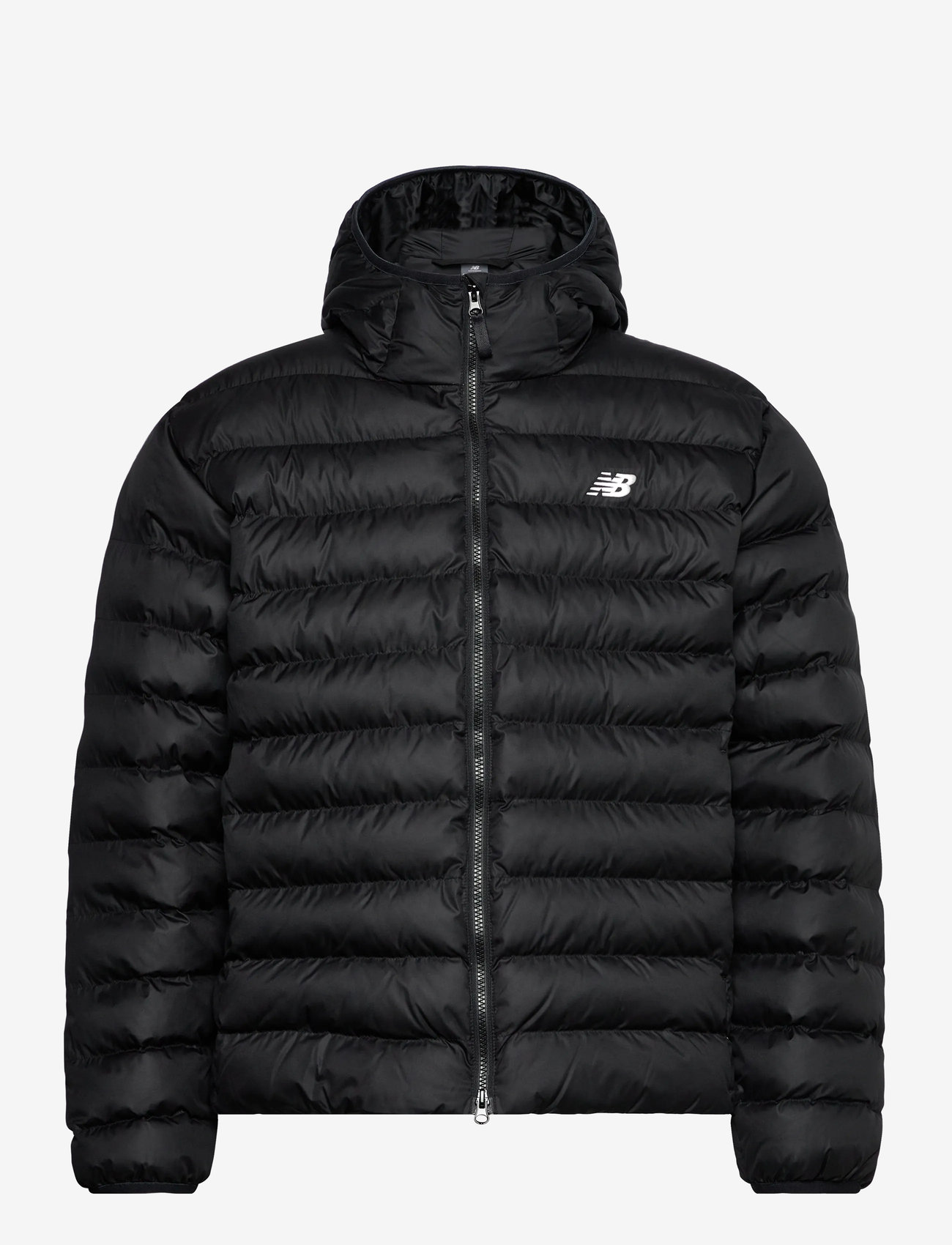 New Balance - Sport Essentials Hooded Puffer Jacket - vinterjackor - black - 0