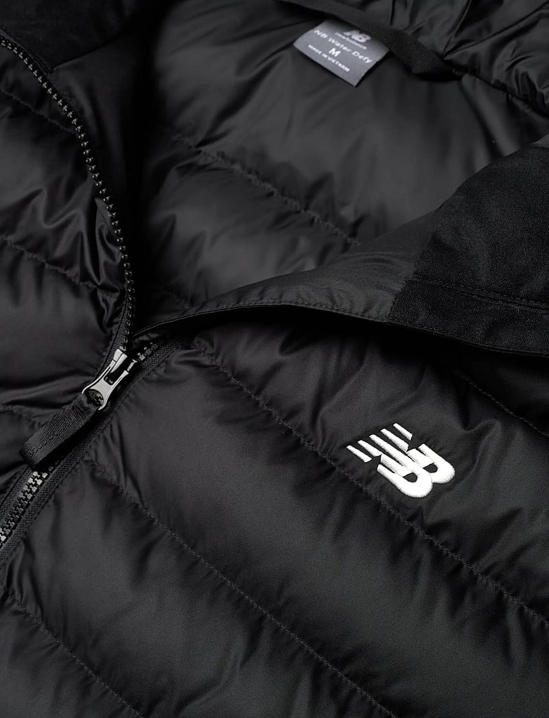 New Balance - Sport Essentials Hooded Puffer Jacket - vinterjackor - black - 2