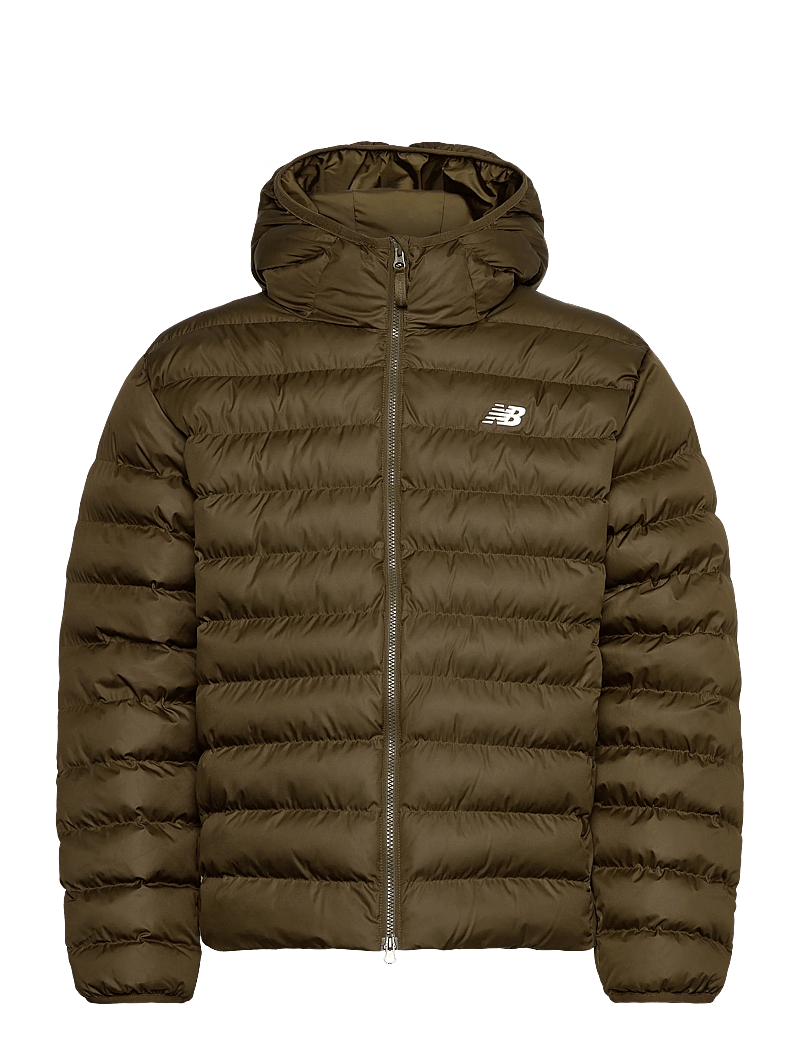 New Balance Sport Essentials Hooded Puffer Jacket (NBAMO53500