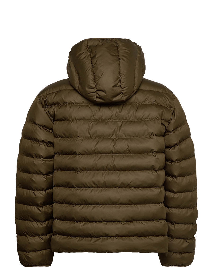 New Balance - Sport Essentials Hooded Puffer Jacket - daunenjacken - woodland - 1