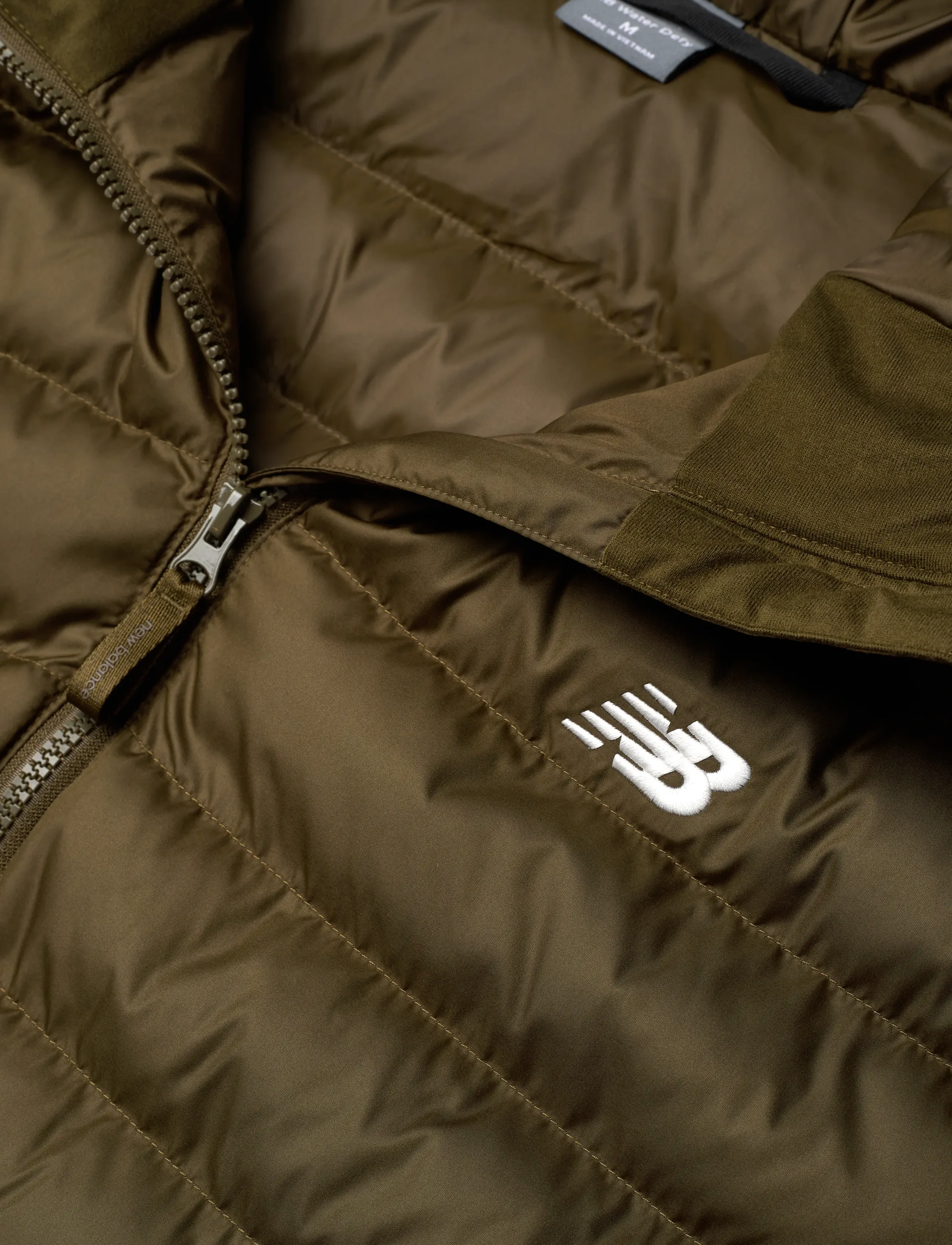 New Balance - Sport Essentials Hooded Puffer Jacket - sportsjakker - woodland - 2