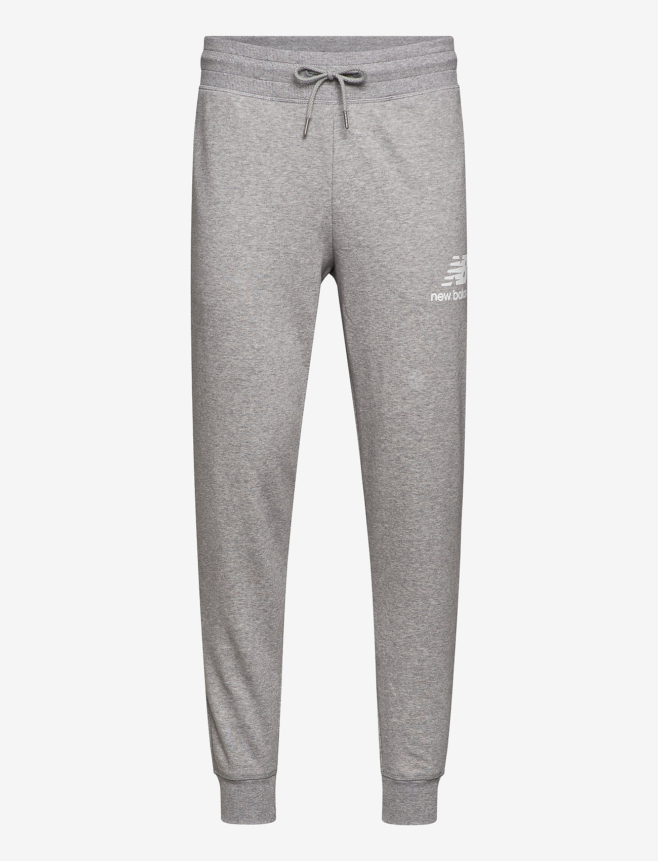 New Balance - NB Essentials Stacked Logo Sweatpant - athletic grey - 0