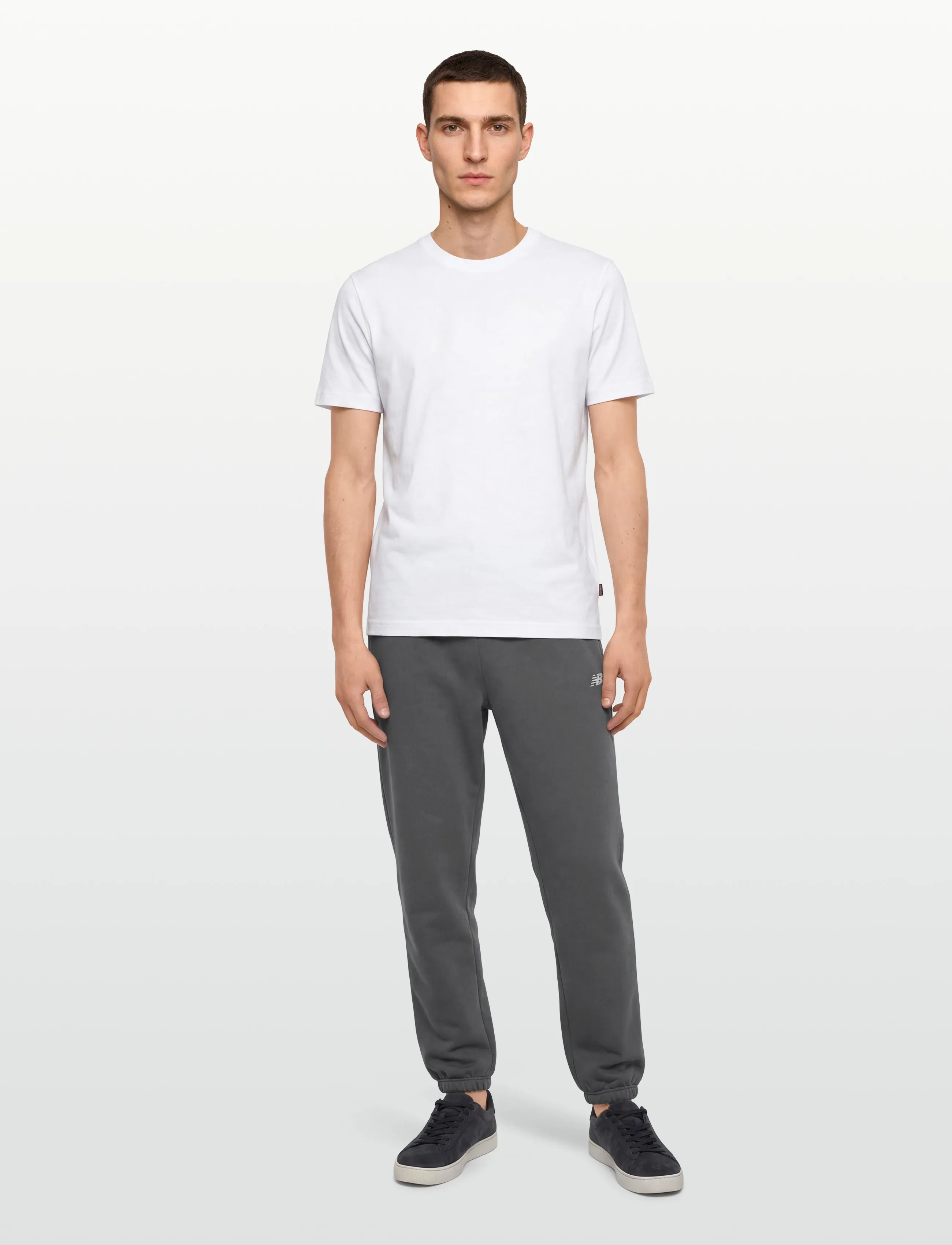New Balance Sport Essentials Fleece Jogger, Mænd, Fleece Jogger, Grå, Str: M