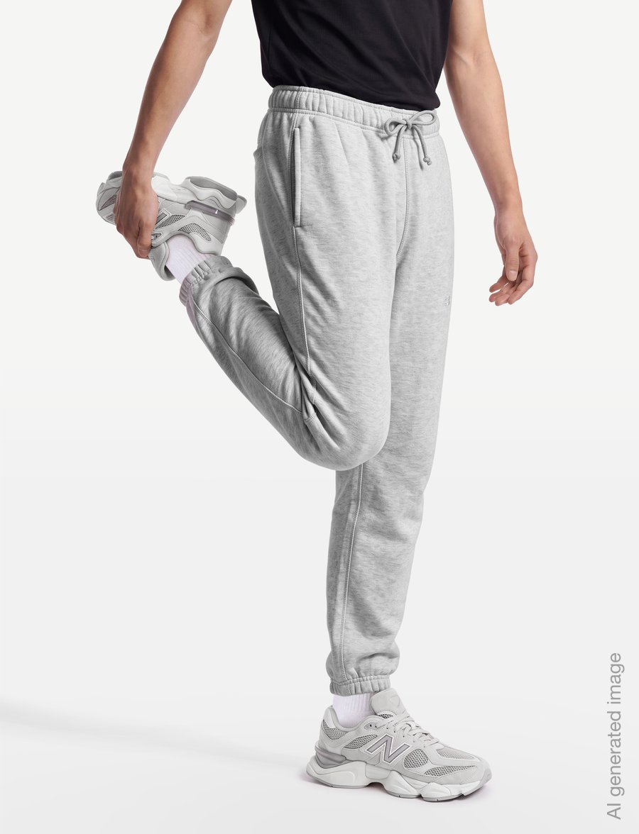 New Balance - Athletics French Terry Jogger - sweatpants - ash heather - 3