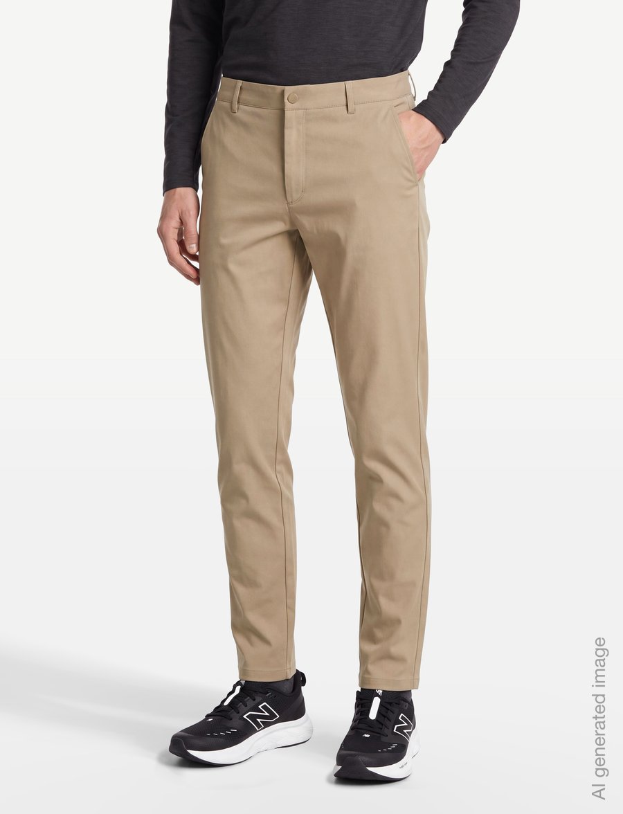 New Balance - Athletics Standard Tapered Pant 30" - vabaajapüksid - stoneware - 3