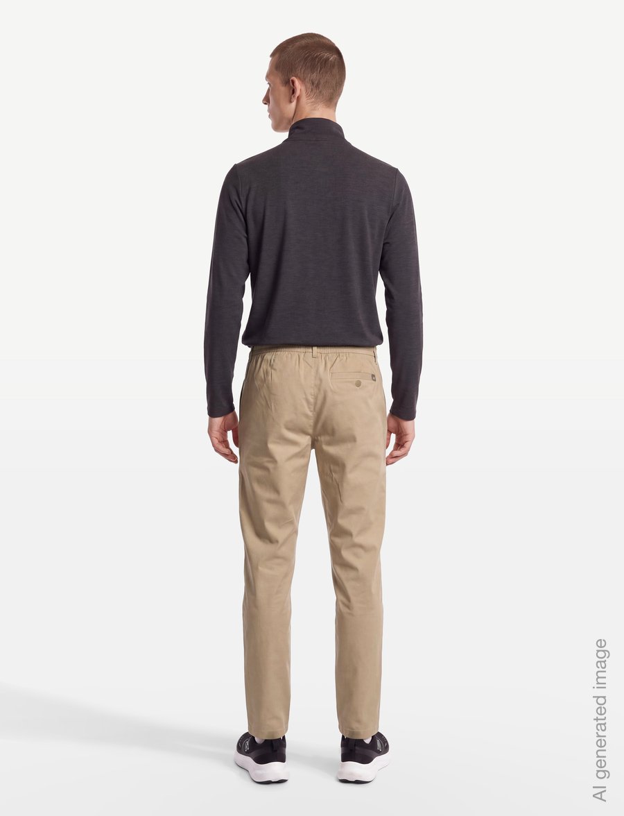 New Balance - Athletics Standard Tapered Pant 30" - vabaajapüksid - stoneware - 4