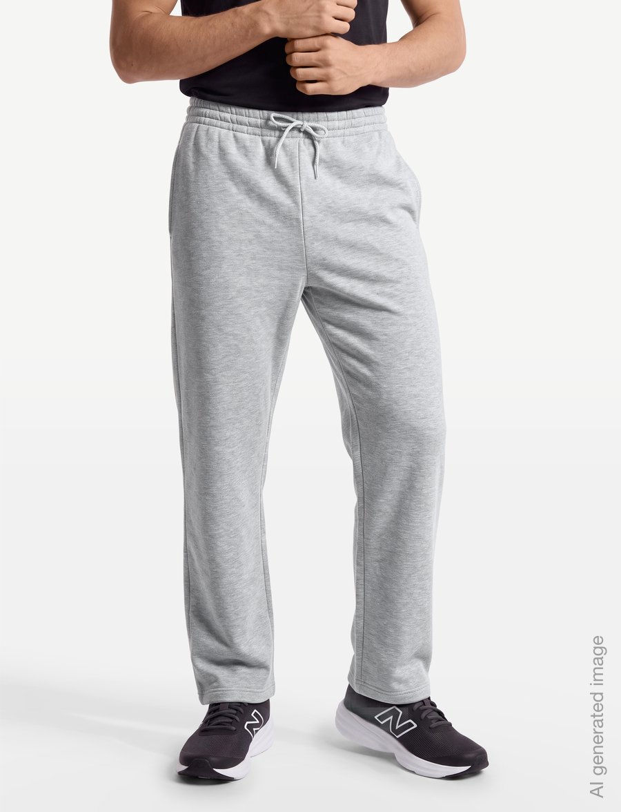 New Balance - Sport Essentials Fleece Pant - sweatpants - athletic grey - 3