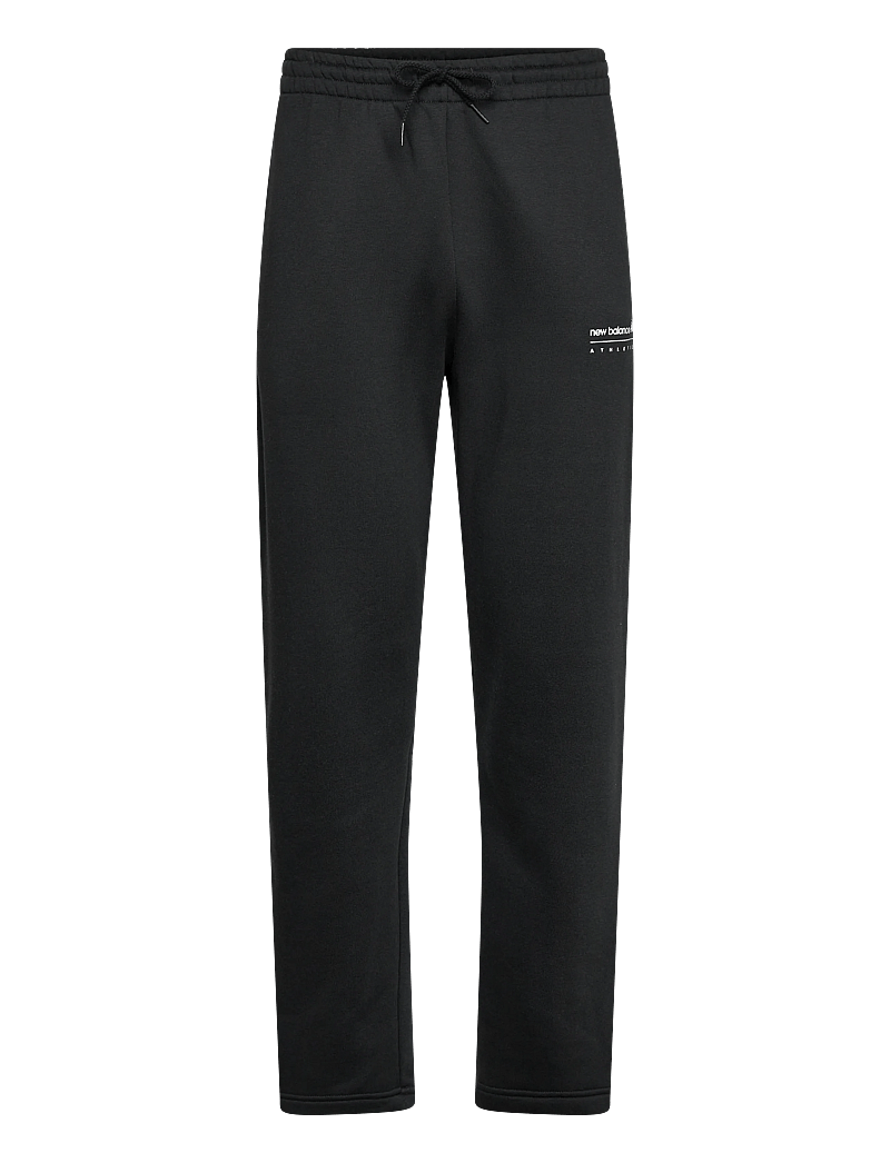 New Balance - Linear Graphic Fleece Pant - püksid - black - 0