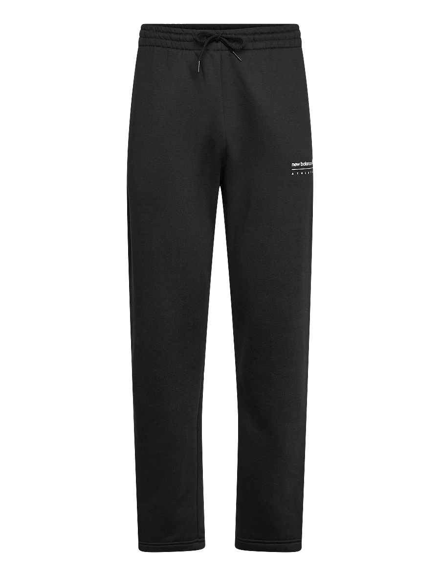 New Balance - Linear Graphic Fleece Pant - trainingsbroek - black - 0