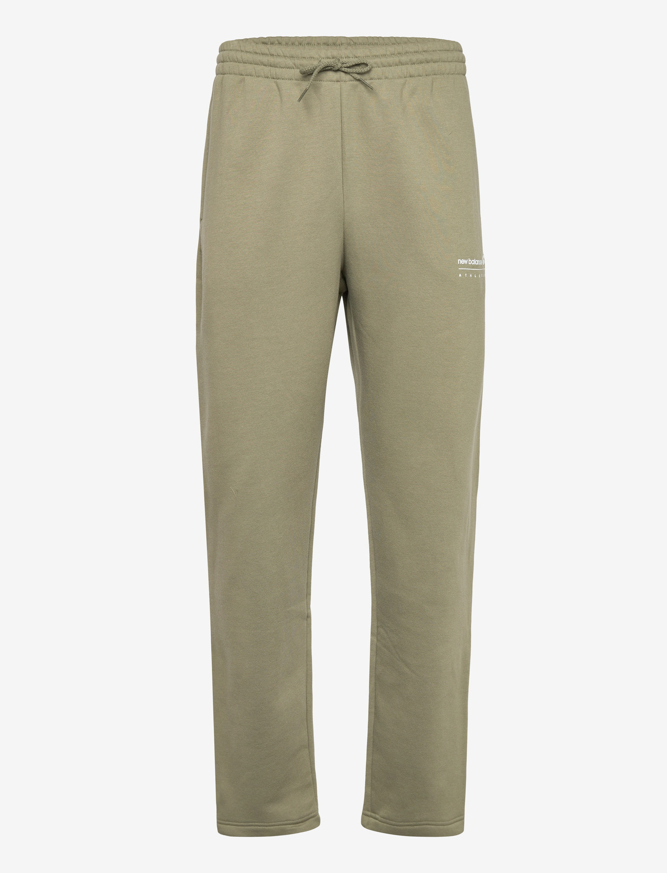 New Balance - Linear Graphic Fleece Pant - hosen - dark olivine - 0