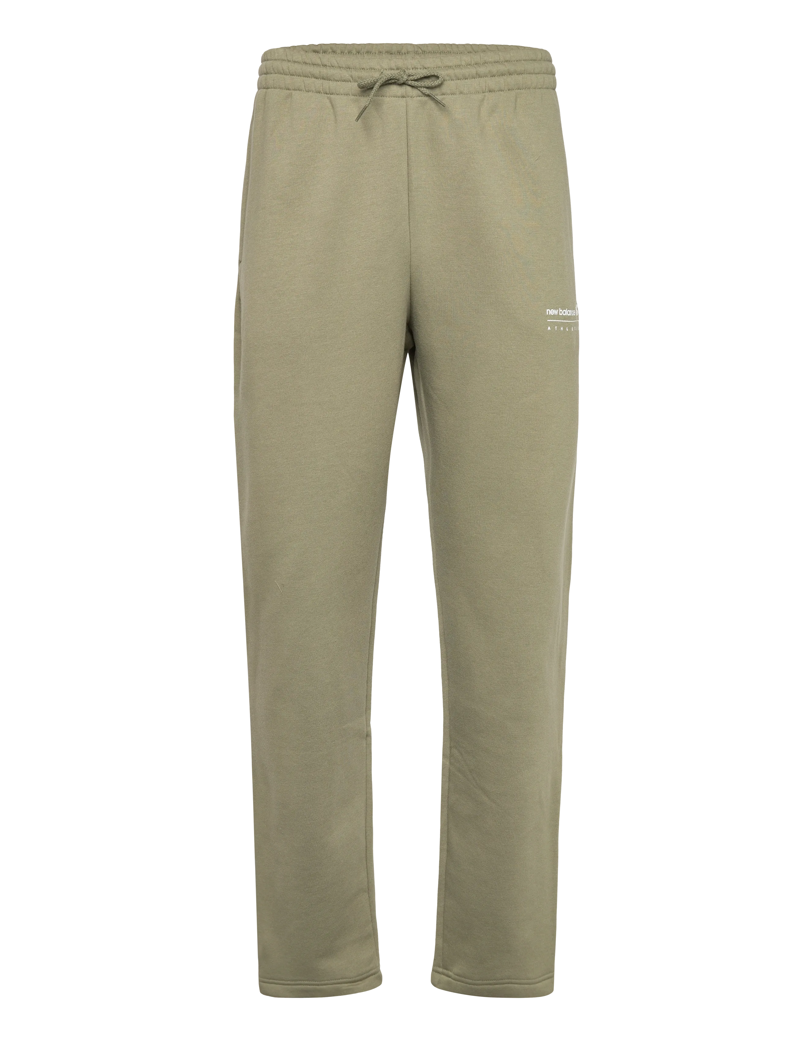 New Balance Linear Graphic Fleece Pant - Sweatpants - DARK OLIVINE / khaki/green