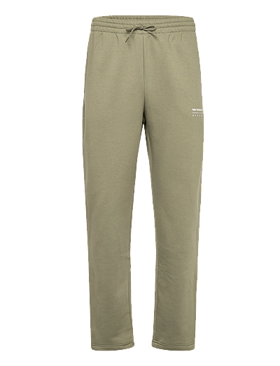 New Balance Linear Graphic Fleece Pant - Püksid - DARK OLIVINE / khaki/green