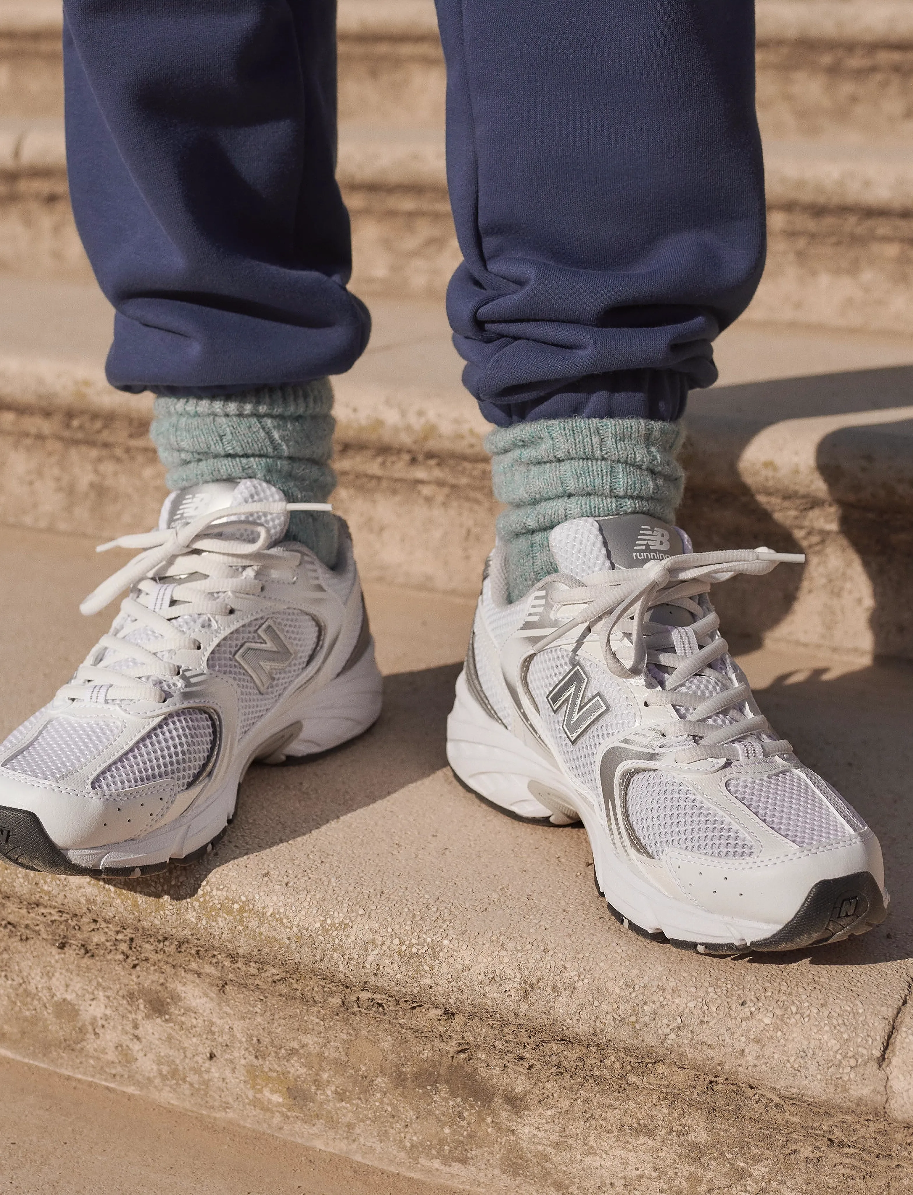 New Balance New Balance 530, 37.5, White, Sneakers > Sneakers Med Lav Top, Herre