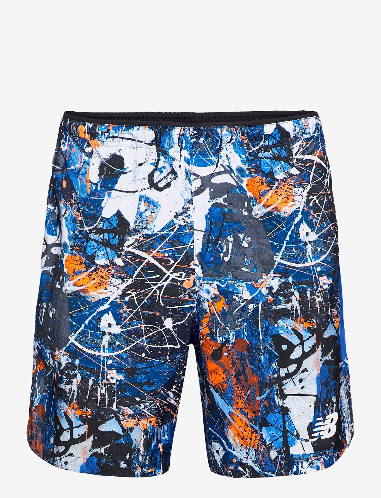 New Balance - PRINTED VELOCITY 7IN 2-IN-1 SHORT - blue with white - 0