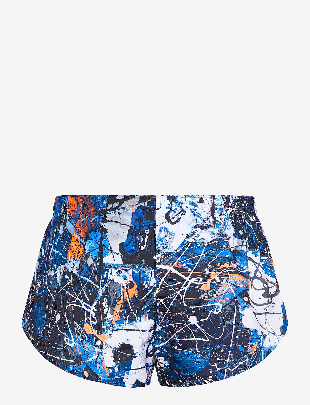 New Balance - PRINTED 3IN SPLIT SHORT - blue with white - 1
