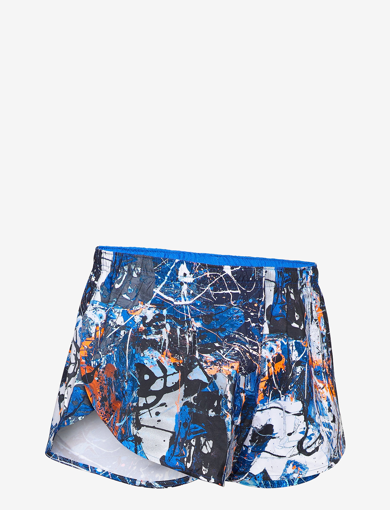 New Balance - PRINTED 3IN SPLIT SHORT - blue with white - 2