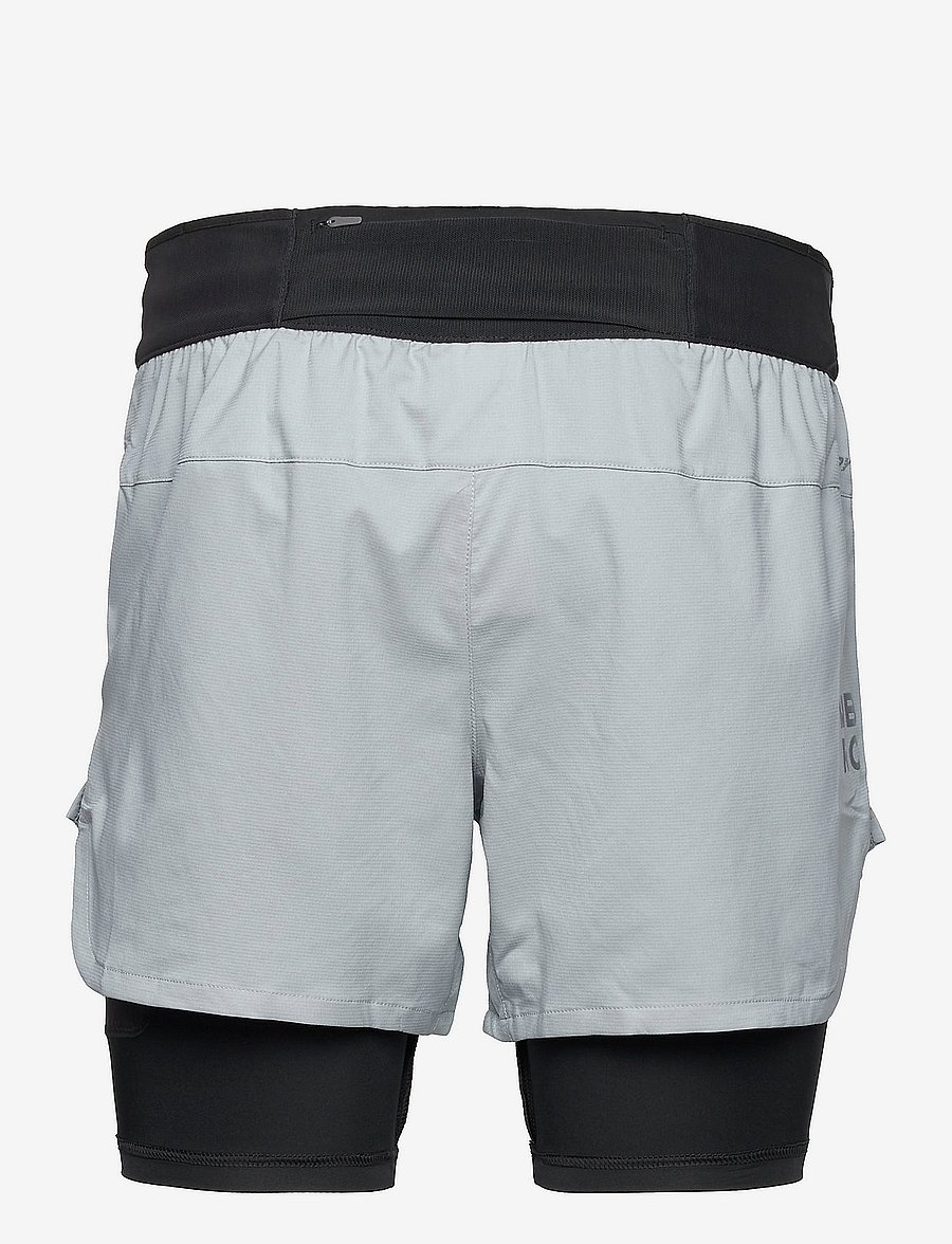 New Balance - Q Speed Fuel 2 in 1 5 inch Short - light slate - 1