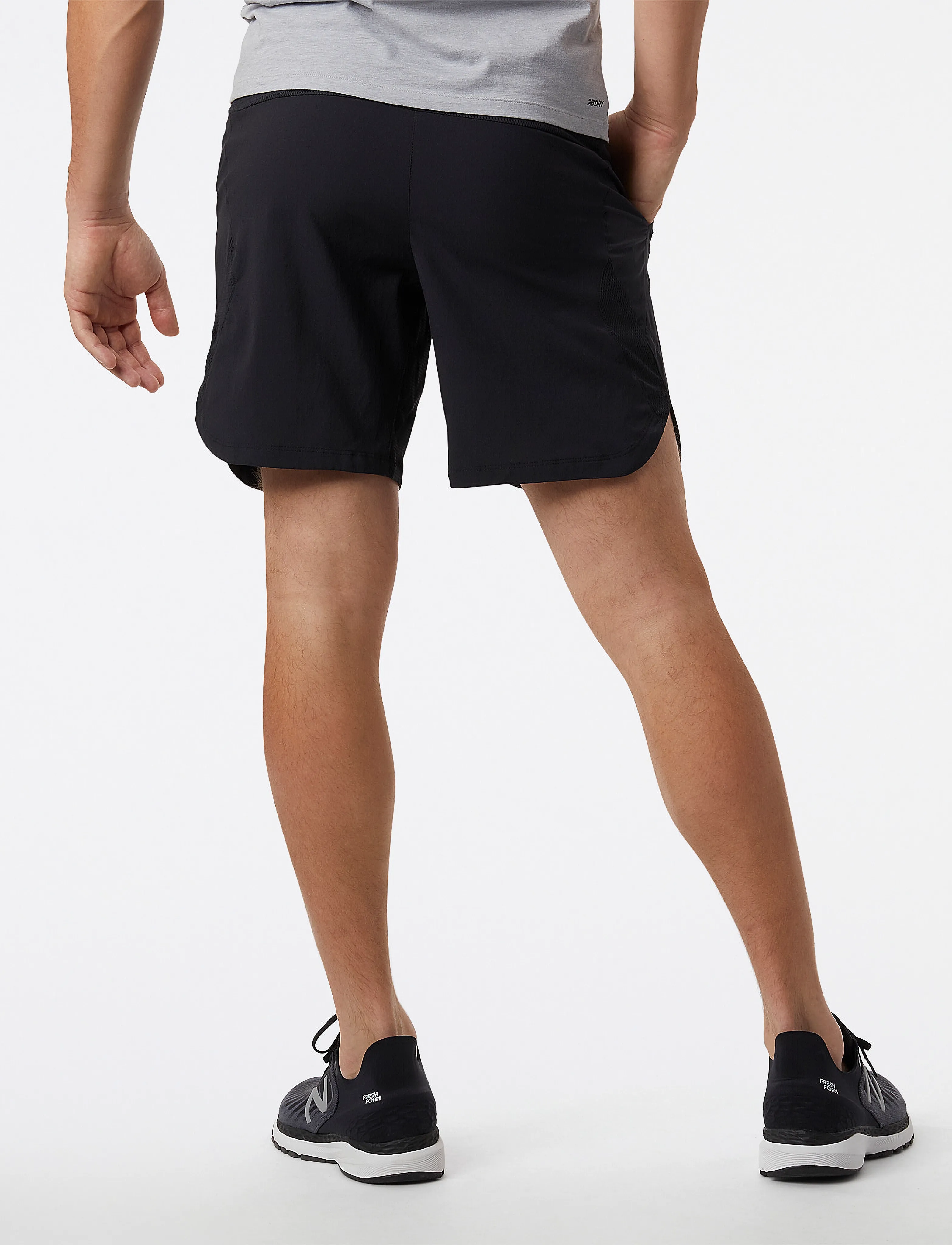 New Balance - R.W.T Woven Short - blue/grey - 4