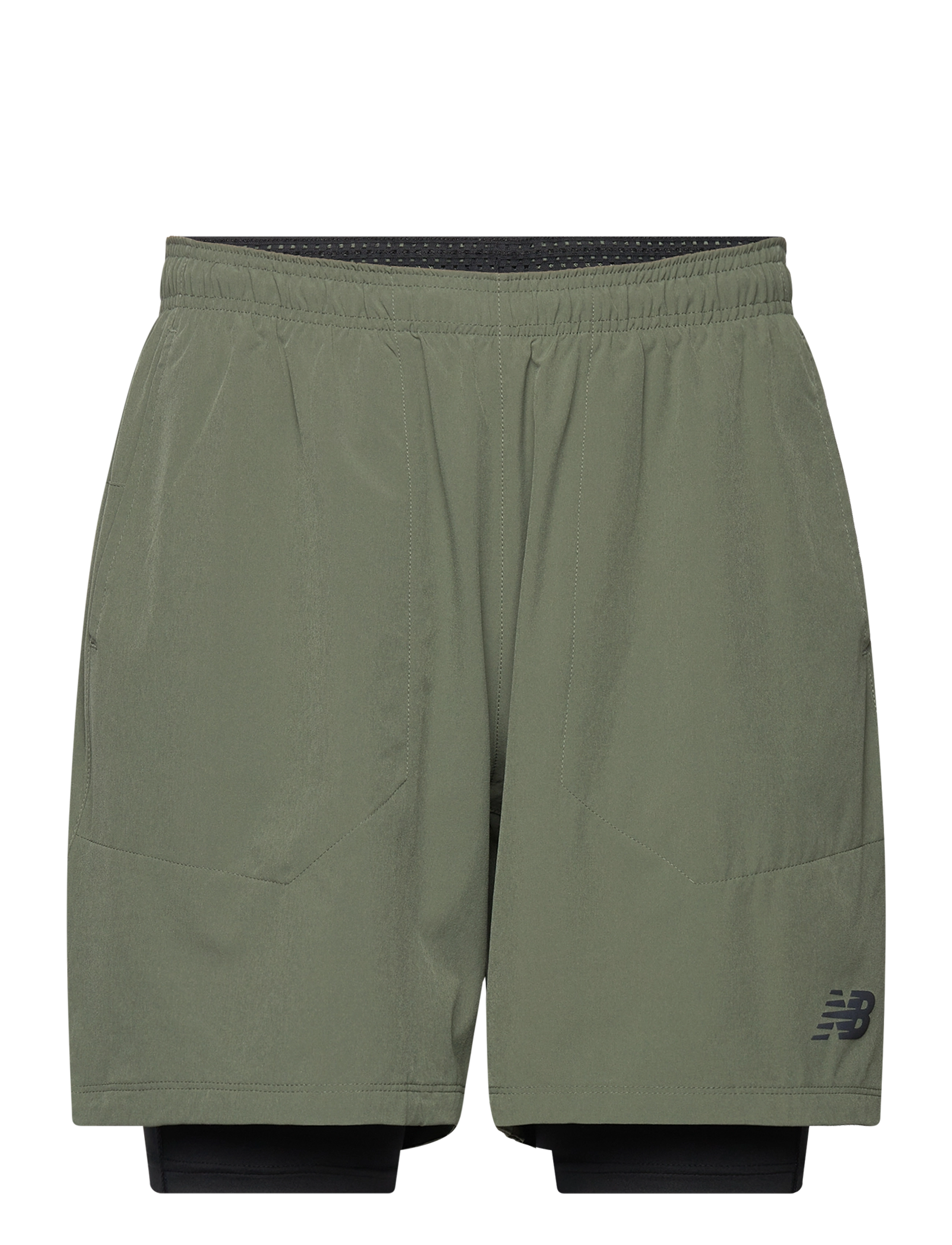 R.W.Tech 7 Inch 2-in-1 Short - DEEP OLIVE GREEN
