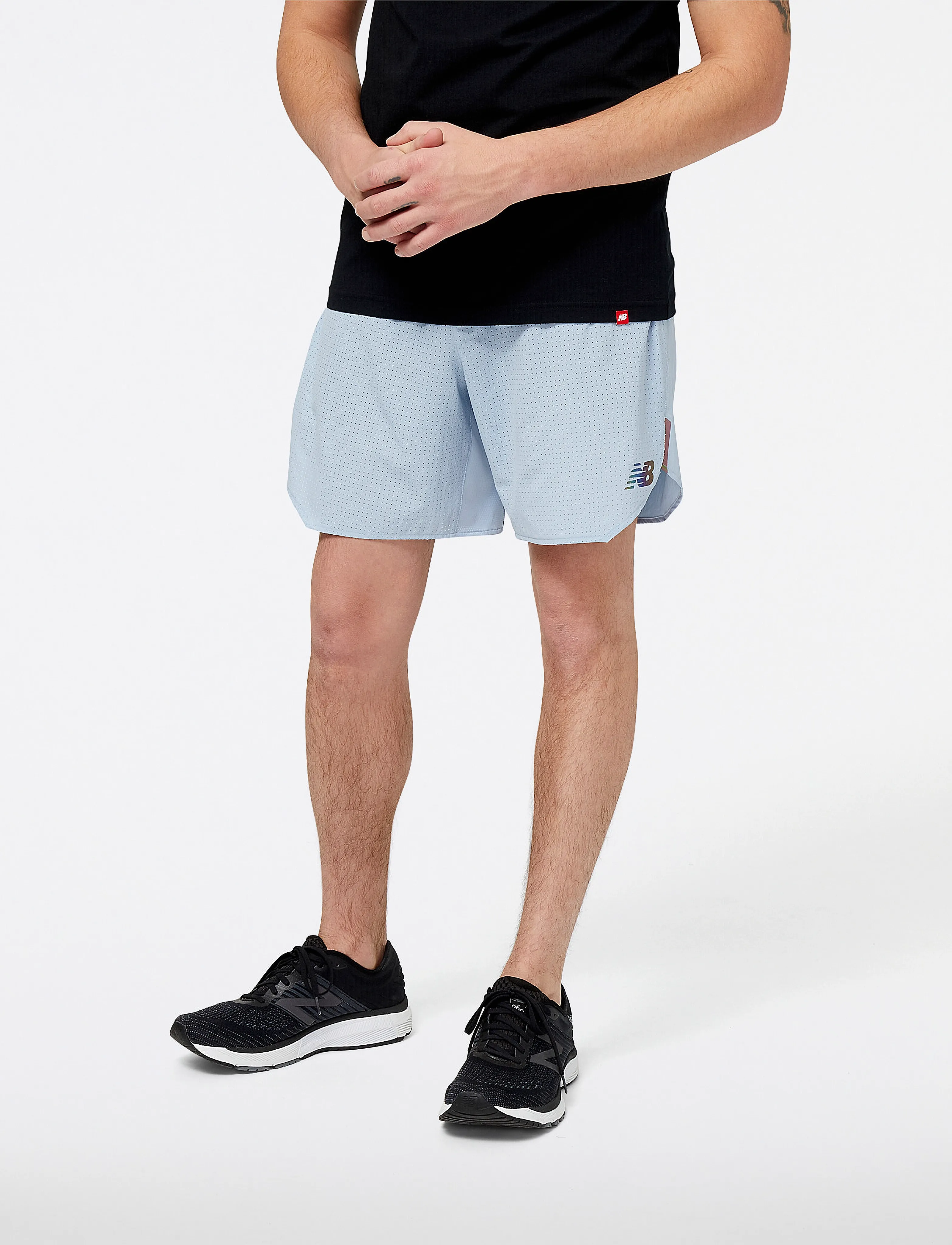 New Balance - Q Speed 7 Inch No Liner Short - light arctic grey - 2
