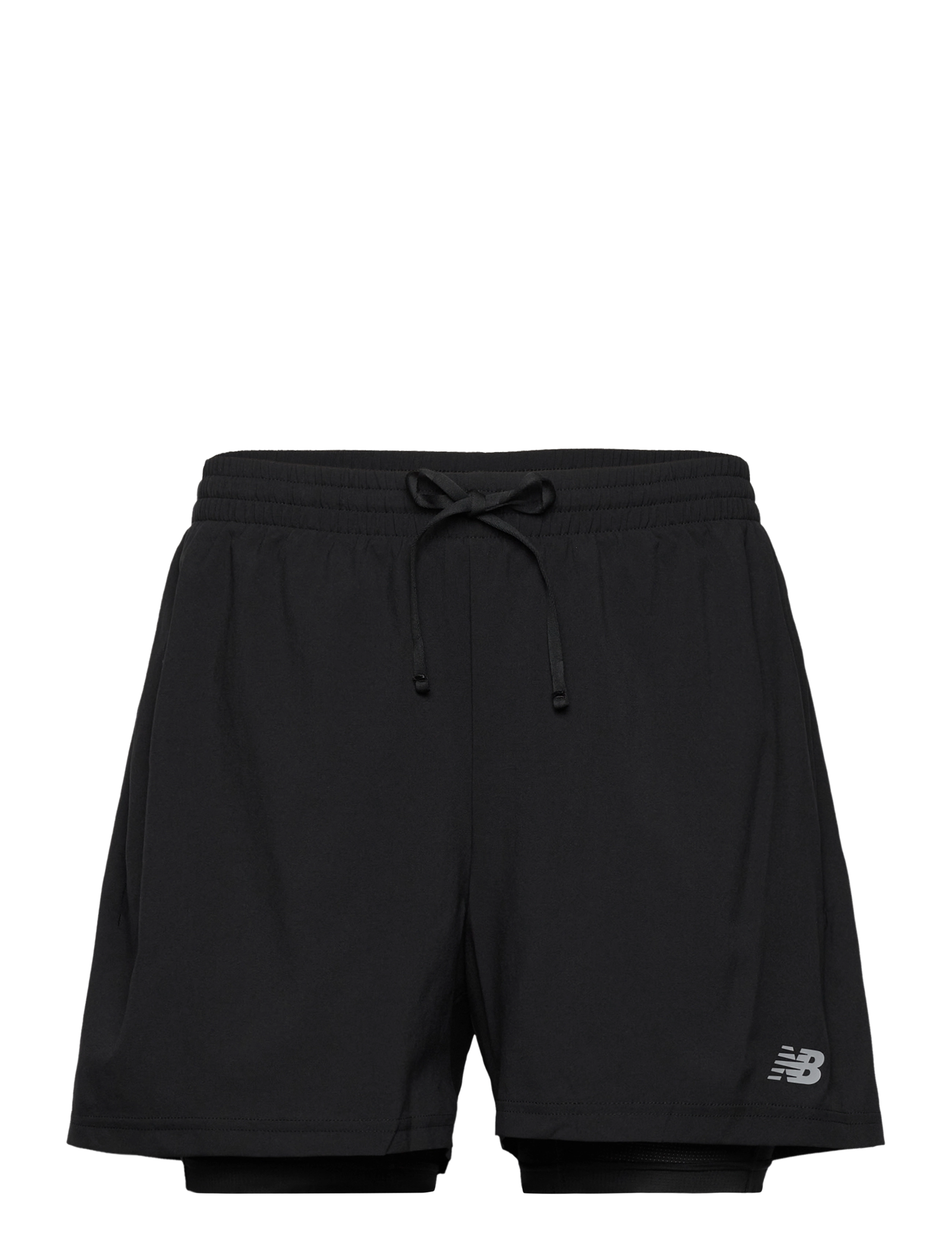 New Balance Sport Essentials Short 5" Lined, S, Shorts, Schwarz - Männerswear
