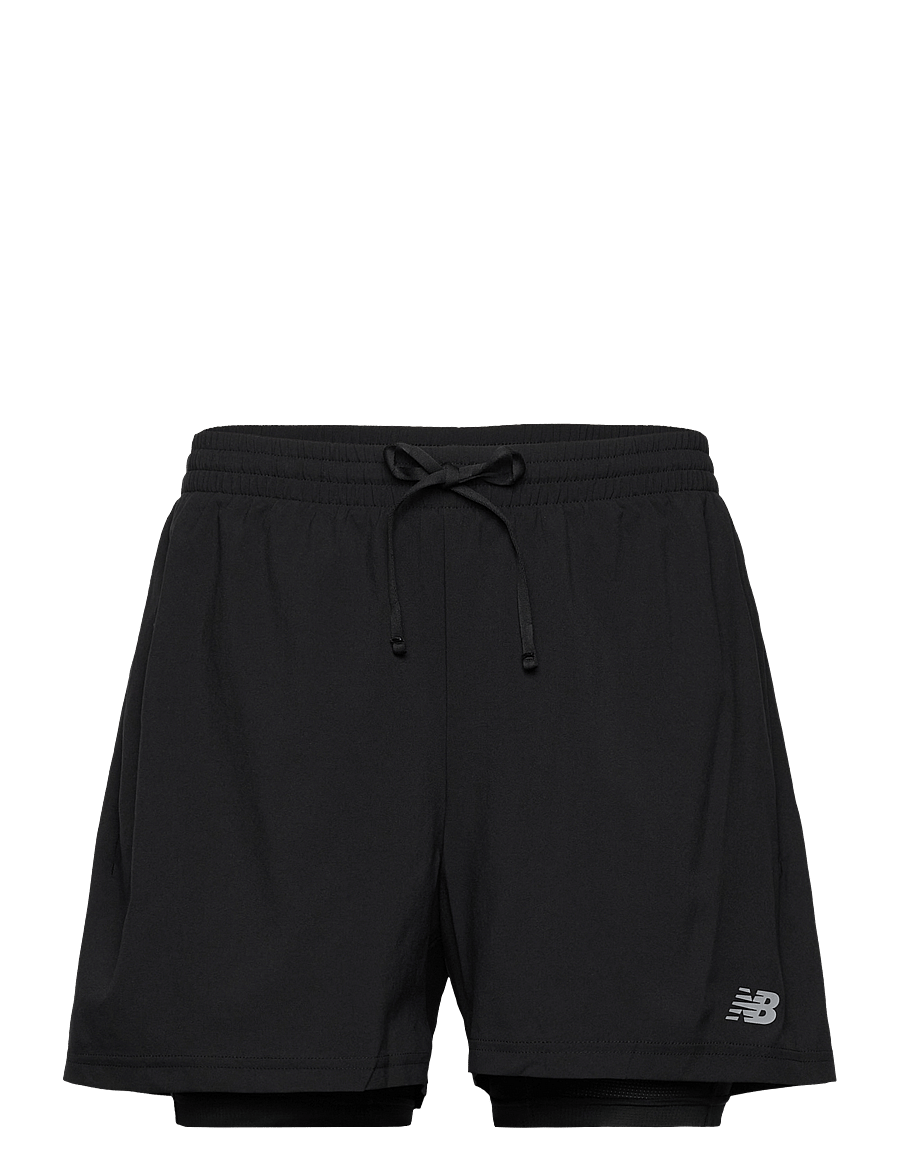 New Balance - Sport Essentials Short 5" Lined - løbeshorts - black - 0