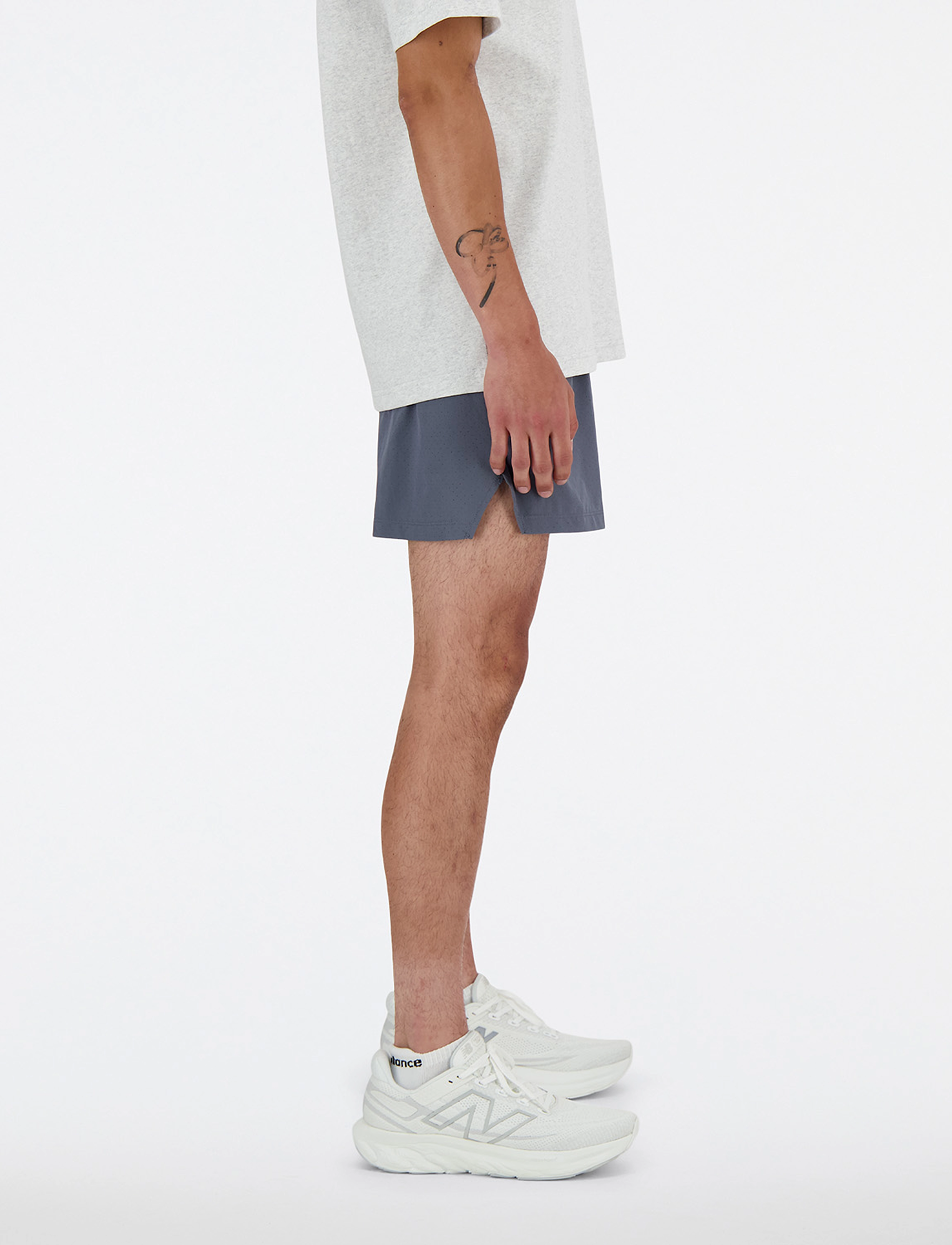 New Balance - RC Short 5" - löparshorts - graphite - 3