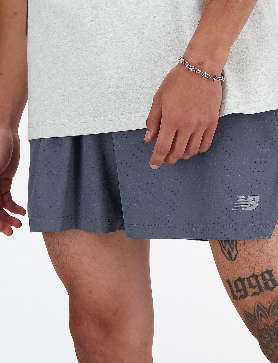 New Balance - RC Short 5" - löparshorts - graphite - 4