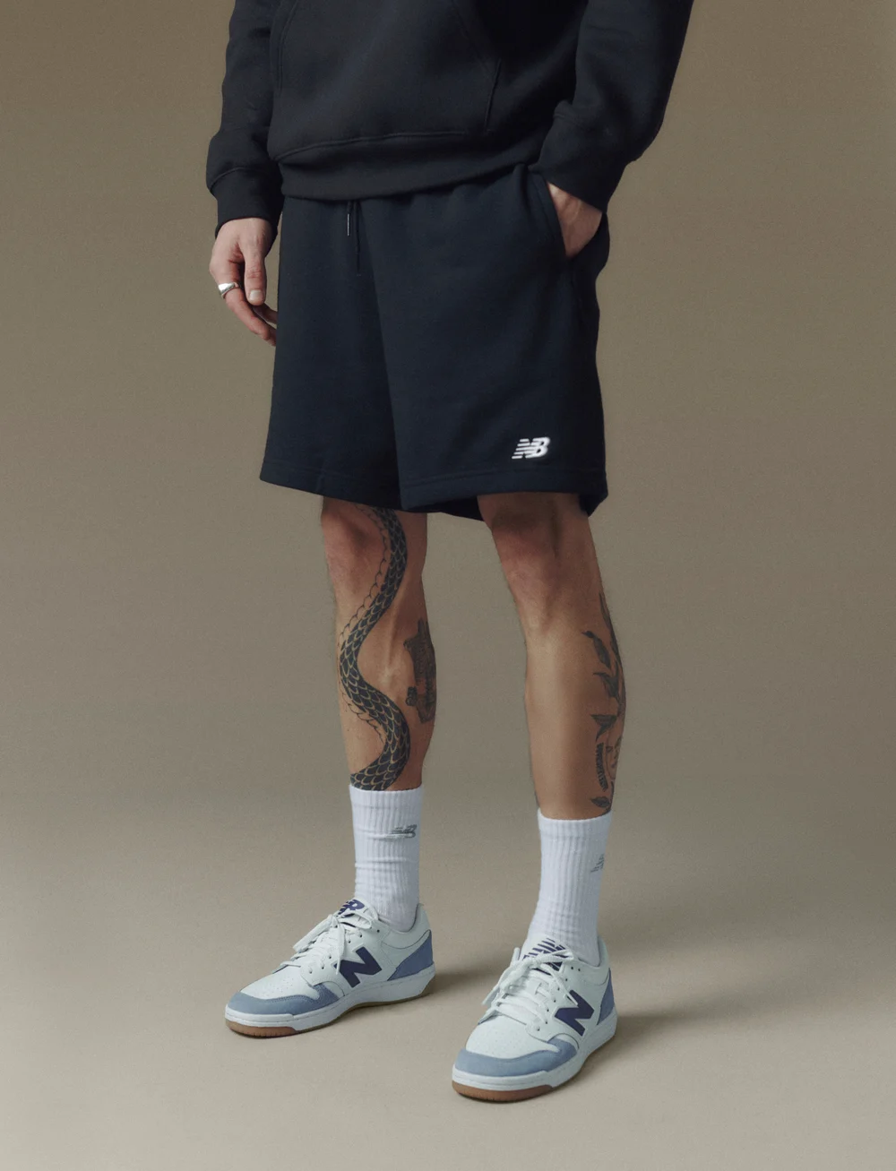 New Balance - Sport Essentials French Terry Short 7" - underdele - black - 0