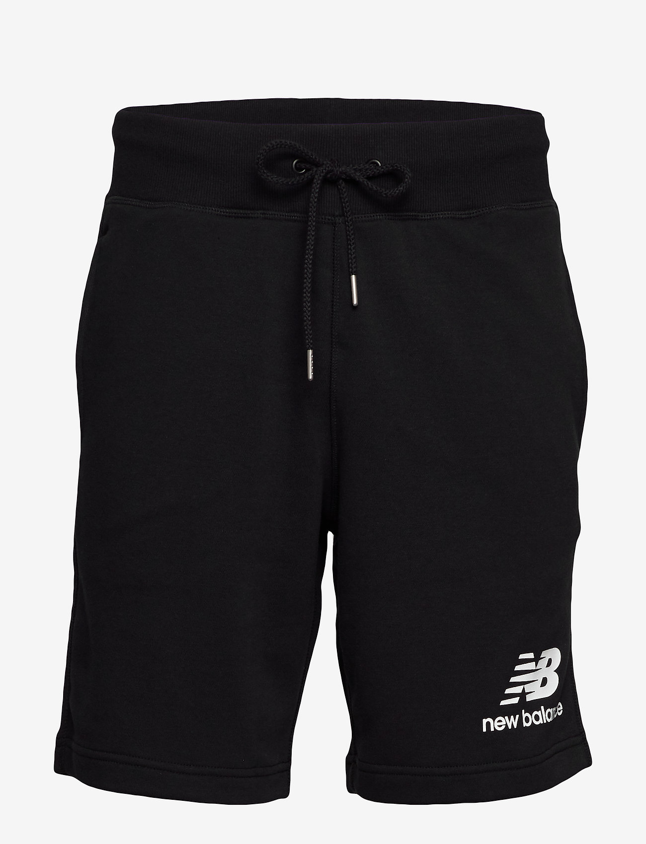 ESSENTIALS STACKED LOGO SHORT - BLACK