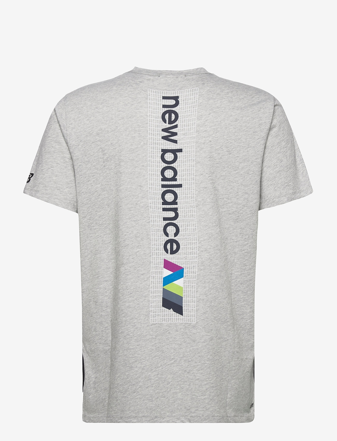 New Balance - PRINTED R.W.T. HEATHERTECH T - athletic grey - 1