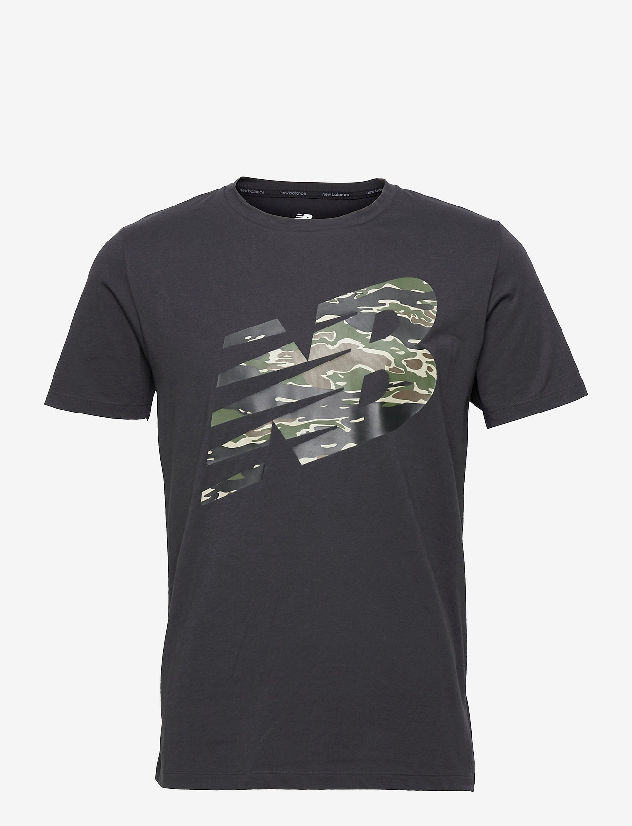 New Balance - GRAPHIC HEATHERTECH T - black multi - 0