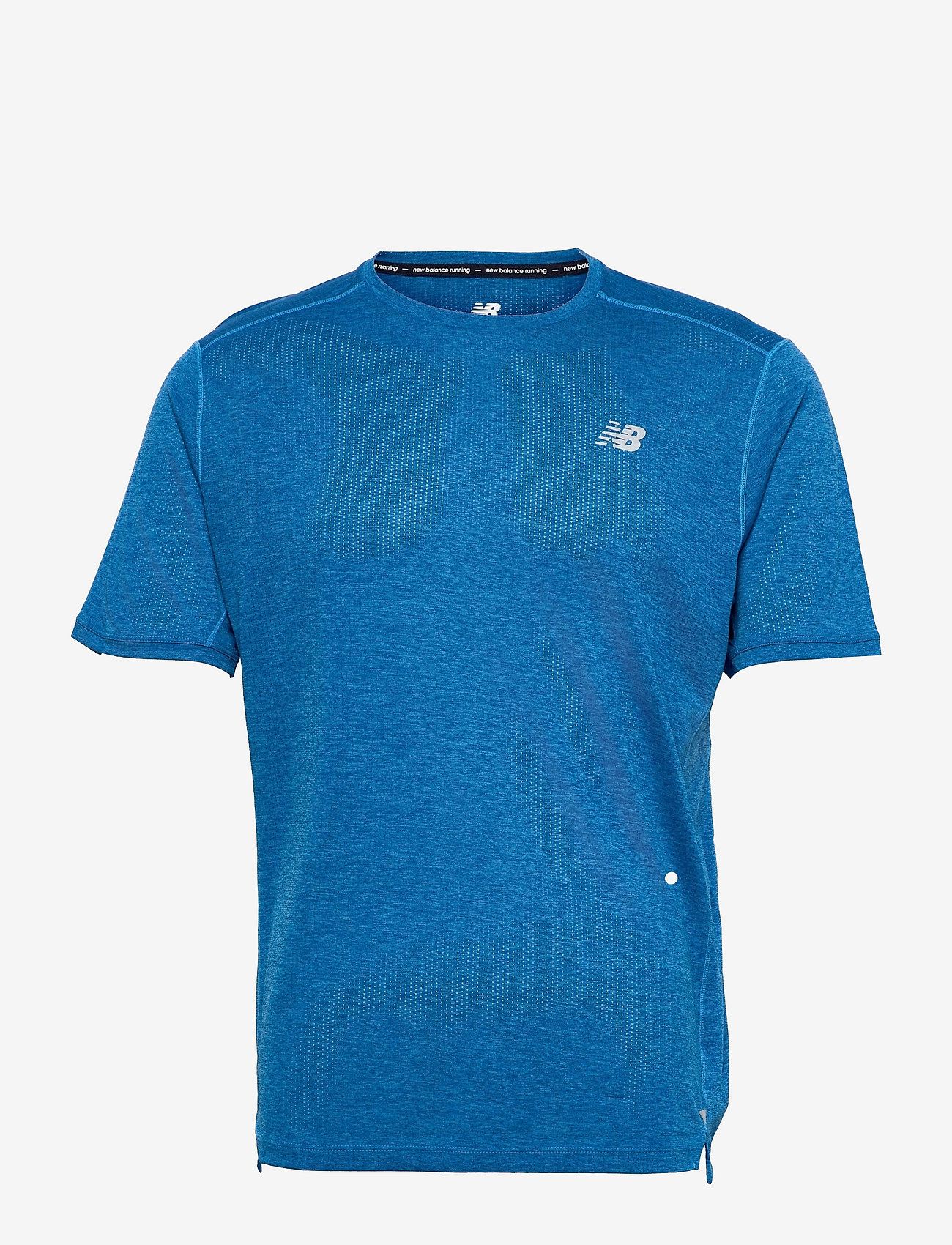 Impact Run Short Sleeve - HELIUM HEATHER