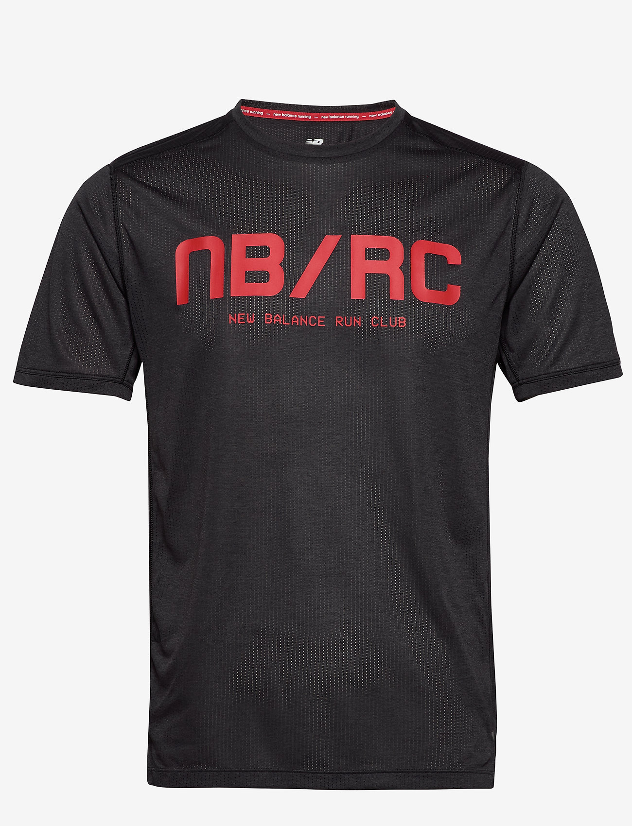 PRINTED IMPACT RUN SS - BK/RED